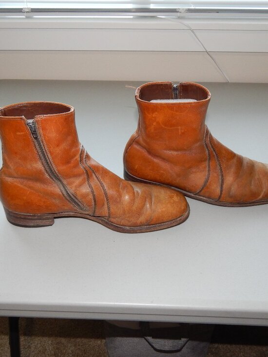 Vintage Breather Wright Arch Preserver ankle boot